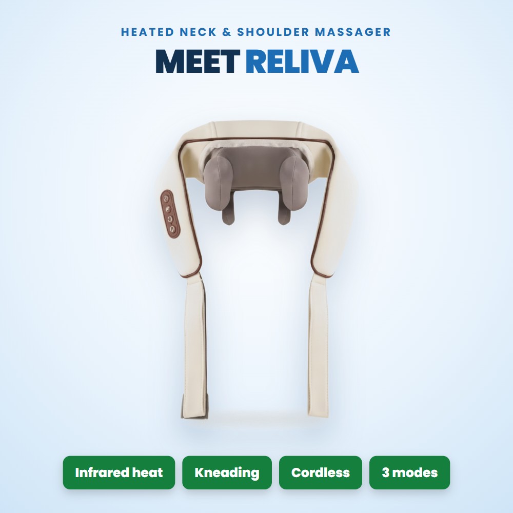 Reliva Heated Neck and Shoulder Massager